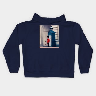 The Queens Guard Artwork Kids Hoodie